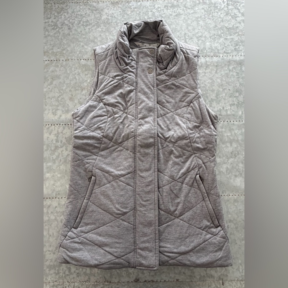 ATHLETA Quilted Puffer Vest, Icecap, Women's XS